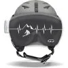 Soggle Vizor Heartbeat Skier