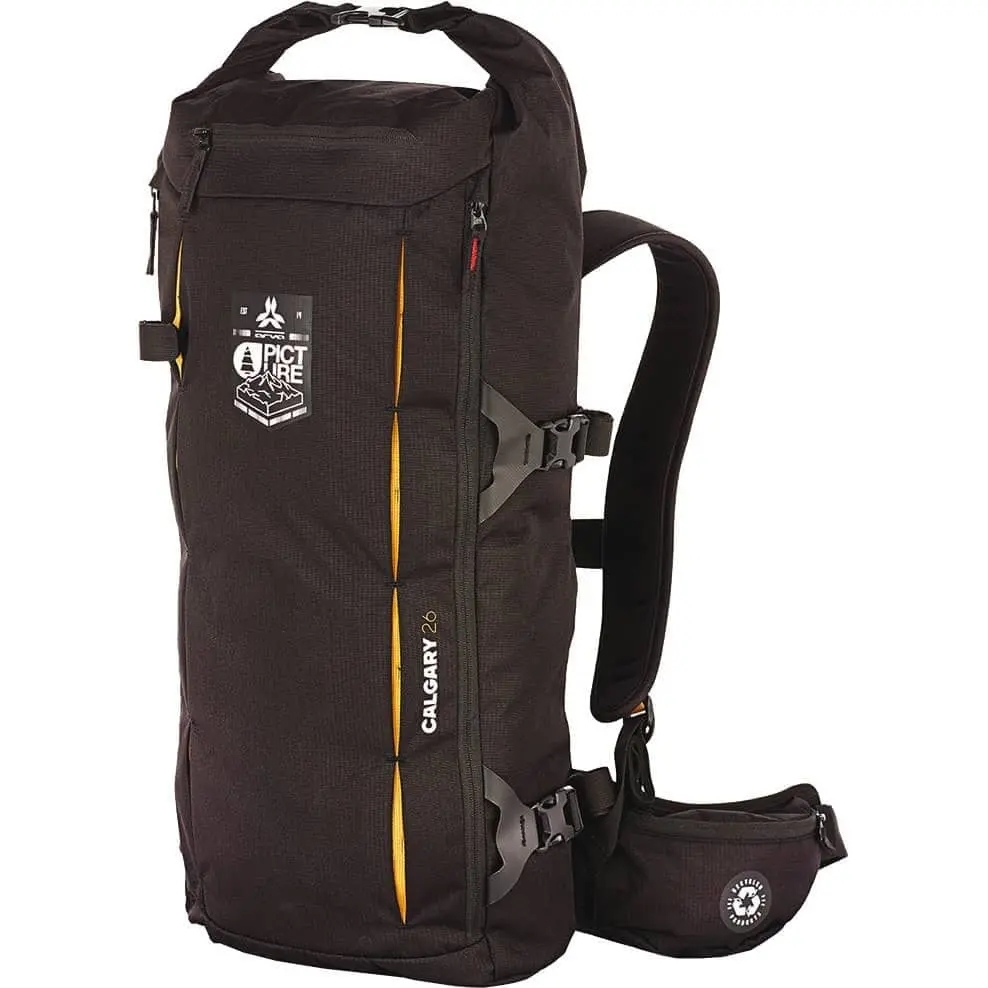 ARVA Backpack Calgary 26 Picture Black 4 ARVA Backpack Calgary 26 Picture Black - Afbeelding 2