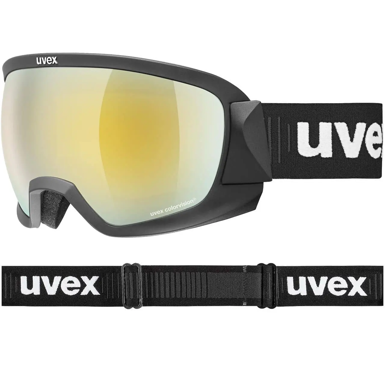Uvex Contest CV Black Matt / Gold-green 3 Uvex Contest CV Black Matt / Gold-green