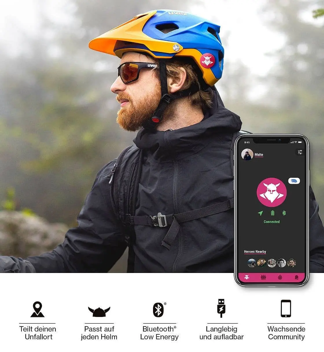 Uvex Tocsen Crashsensor Pink 5 Uvex Tocsen Crashsensor Pink - Afbeelding 3