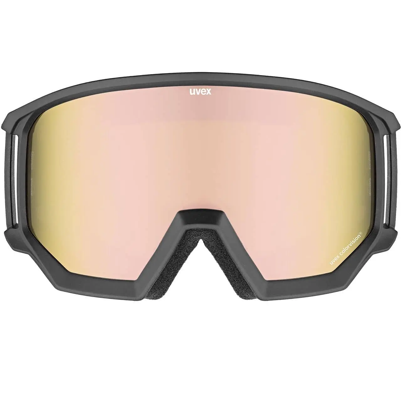 Uvex Athletic CV Black Matt / Rose-orange 4 Uvex Athletic CV Black Matt / Rose-orange - Afbeelding 2