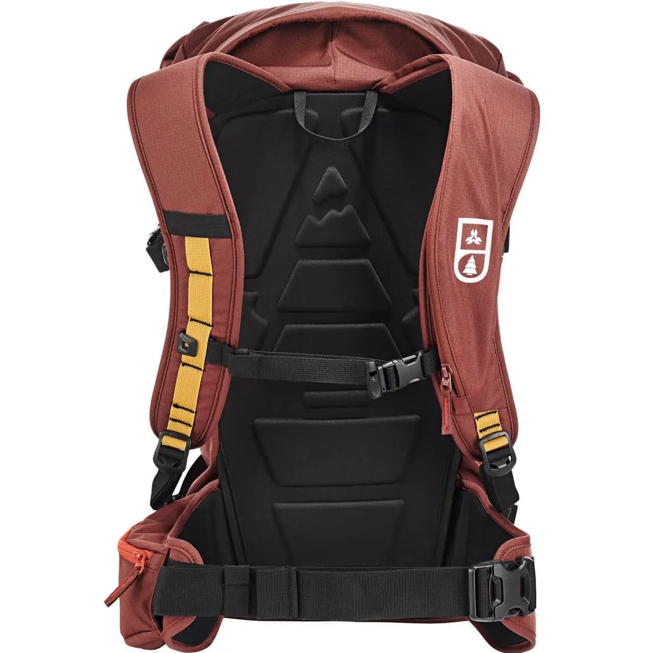 ARVA Backpack Calgary 26 Picture Burgundy 4 ARVA Backpack Calgary 26 Picture Burgundy - Afbeelding 2