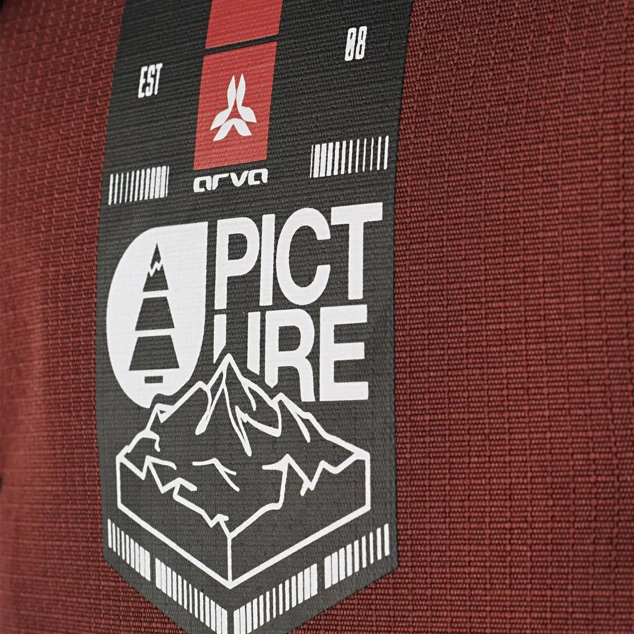 ARVA Backpack Calgary 26 Picture Burgundy 8 ARVA Backpack Calgary 26 Picture Burgundy - Afbeelding 6