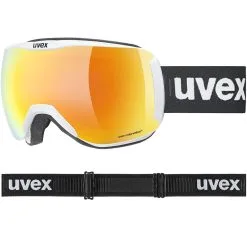Uvex Downhill 2100 CV White Matt / Orange-green