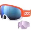 POC Fovea Mid Clarity Comp+ Flo Orange/hydro White/spektris Blue + 2 Reserve Lenzen -Racing Skischoenen Winkel 21 fovea mid clar comp pl 40411 8453 1280x1280