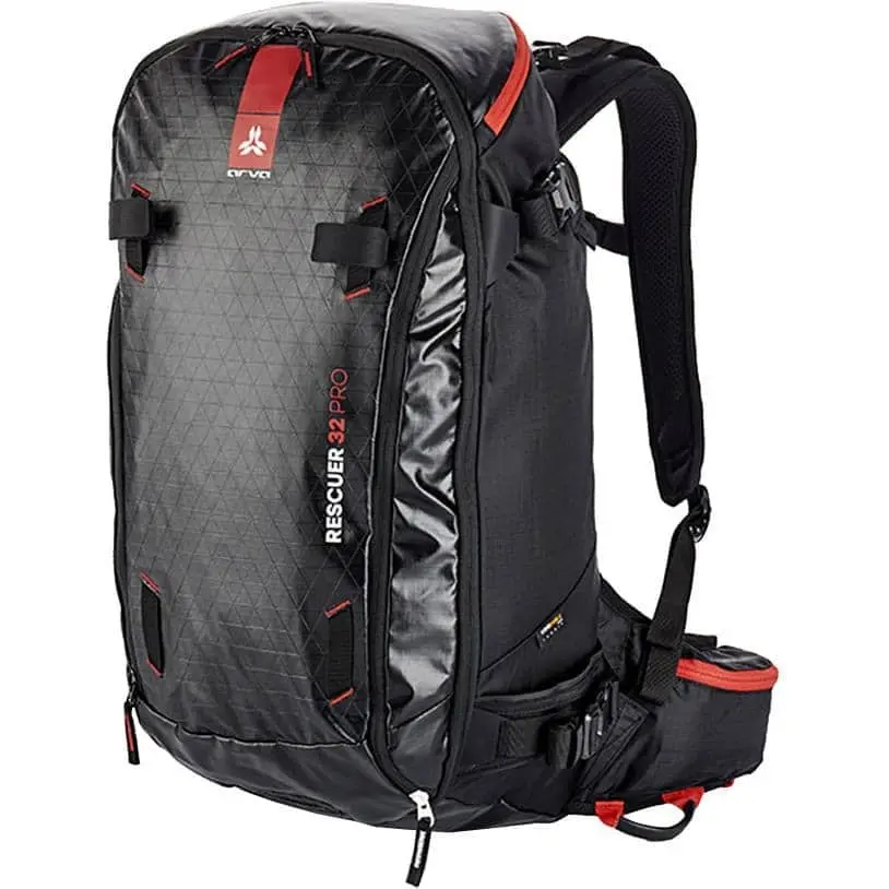 ARVA Backpack Rescuer 32 Pro Black 3 ARVA Backpack Rescuer 32 Pro Black