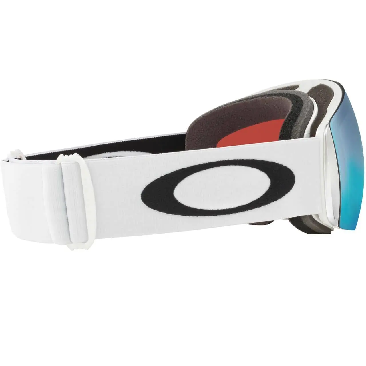 Oakley Flight Deck L Matte White / Prizm Sapphire Iridium 5 Oakley Flight Deck L Matte White / Prizm Sapphire Iridium - Afbeelding 3