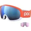 POC Fovea Mid Clarity Comp Fluorescent Orange/hydrogen White/spektris Blue + Reserve Lens -Racing Skischoenen Winkel 22 fovea mid clarity comp 40409 8453 1280x1280