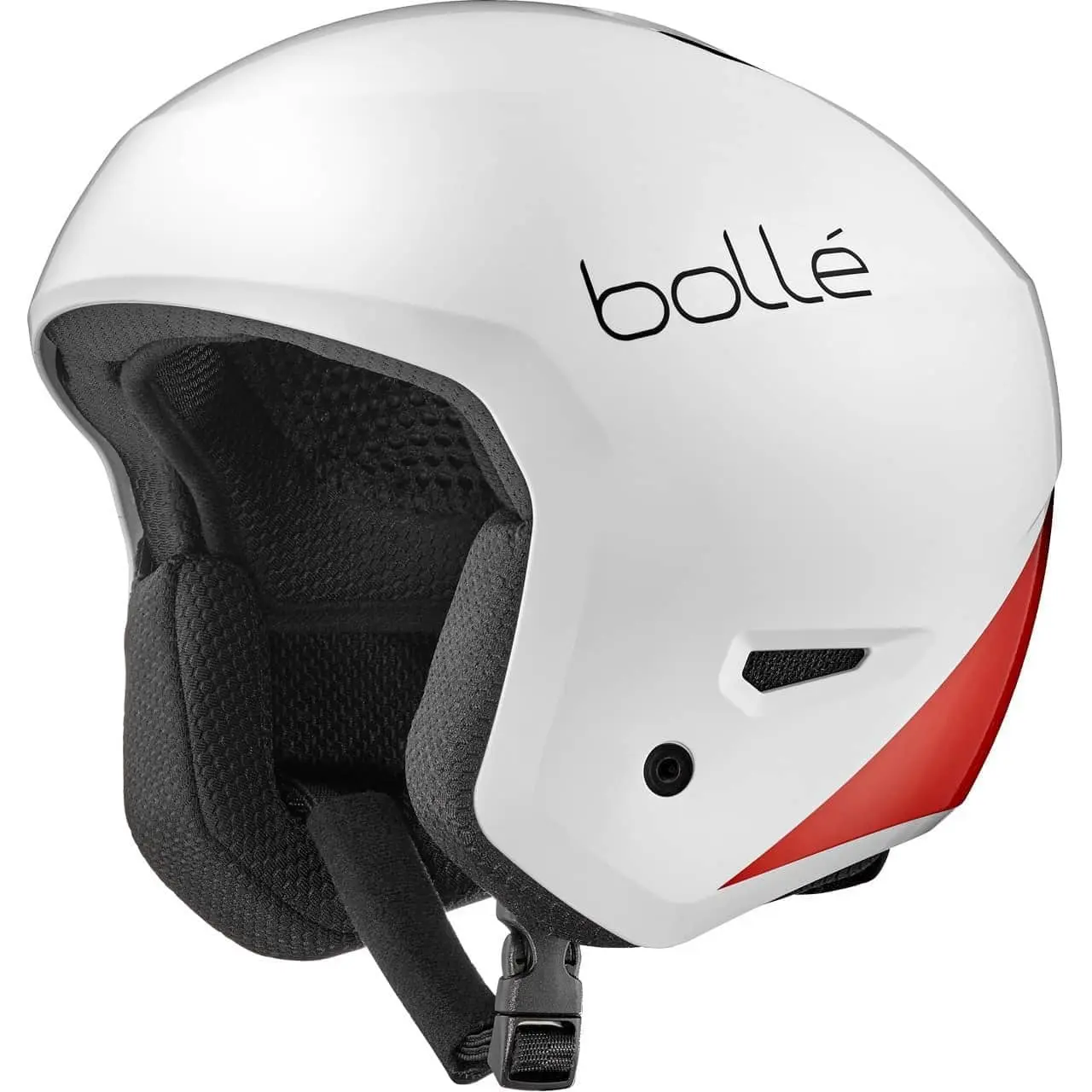 Bolle Medalist Youth White Black Red Shiny 3 Bolle Medalist Youth White Black Red Shiny