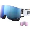 POC Nexal Mid Clarity Comp Hydrogen White/uranium Black/spektris Blue + Reserve Lens