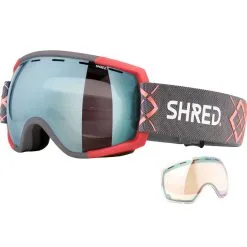 Shred Rarify Black CBL 2.0 Deep Blue Mirror + Reserve Lens